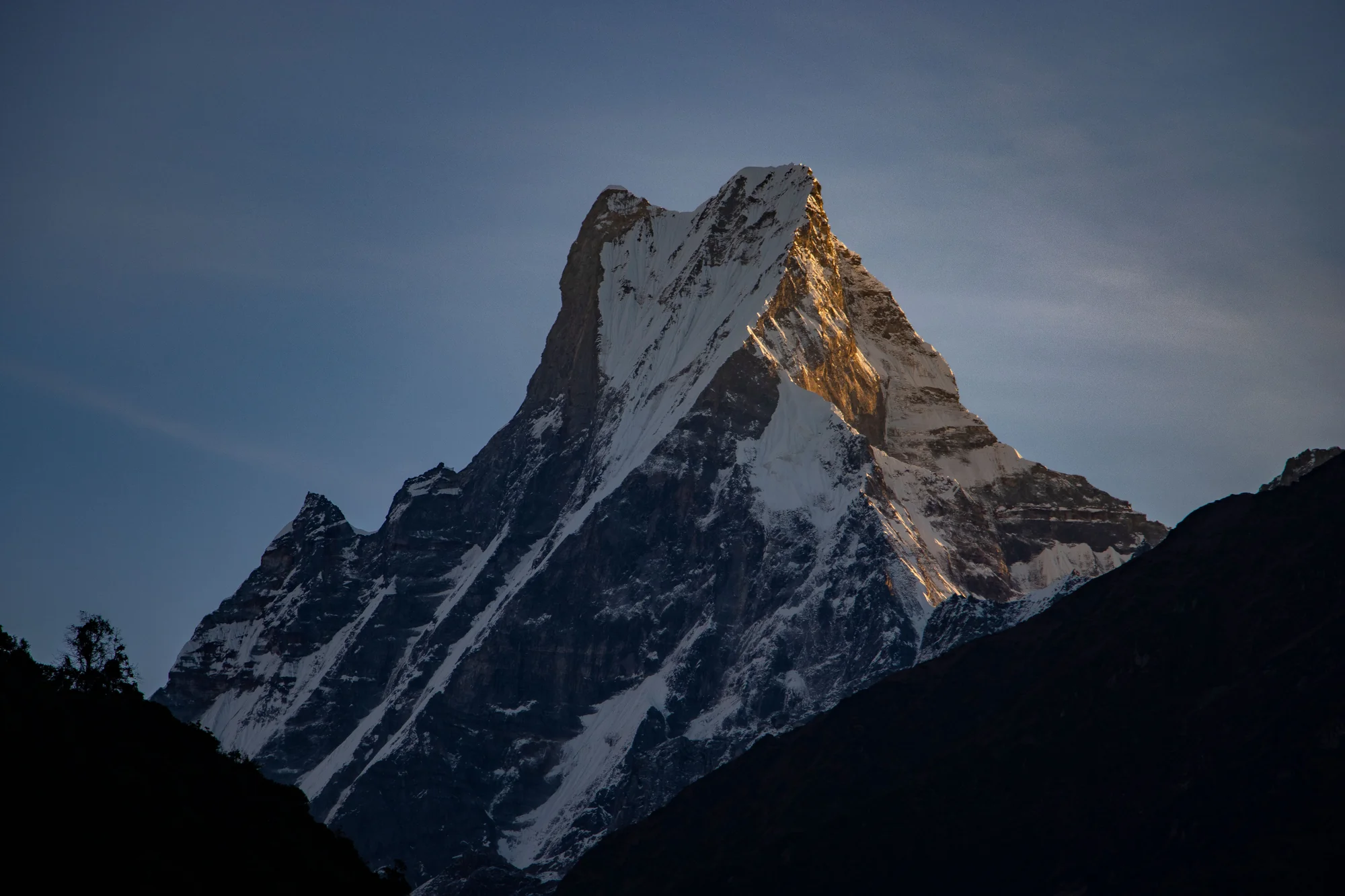 Fishtail Rising From Silence