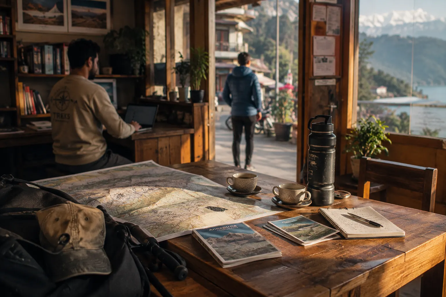 Thousand Miles planning space in Pokhara